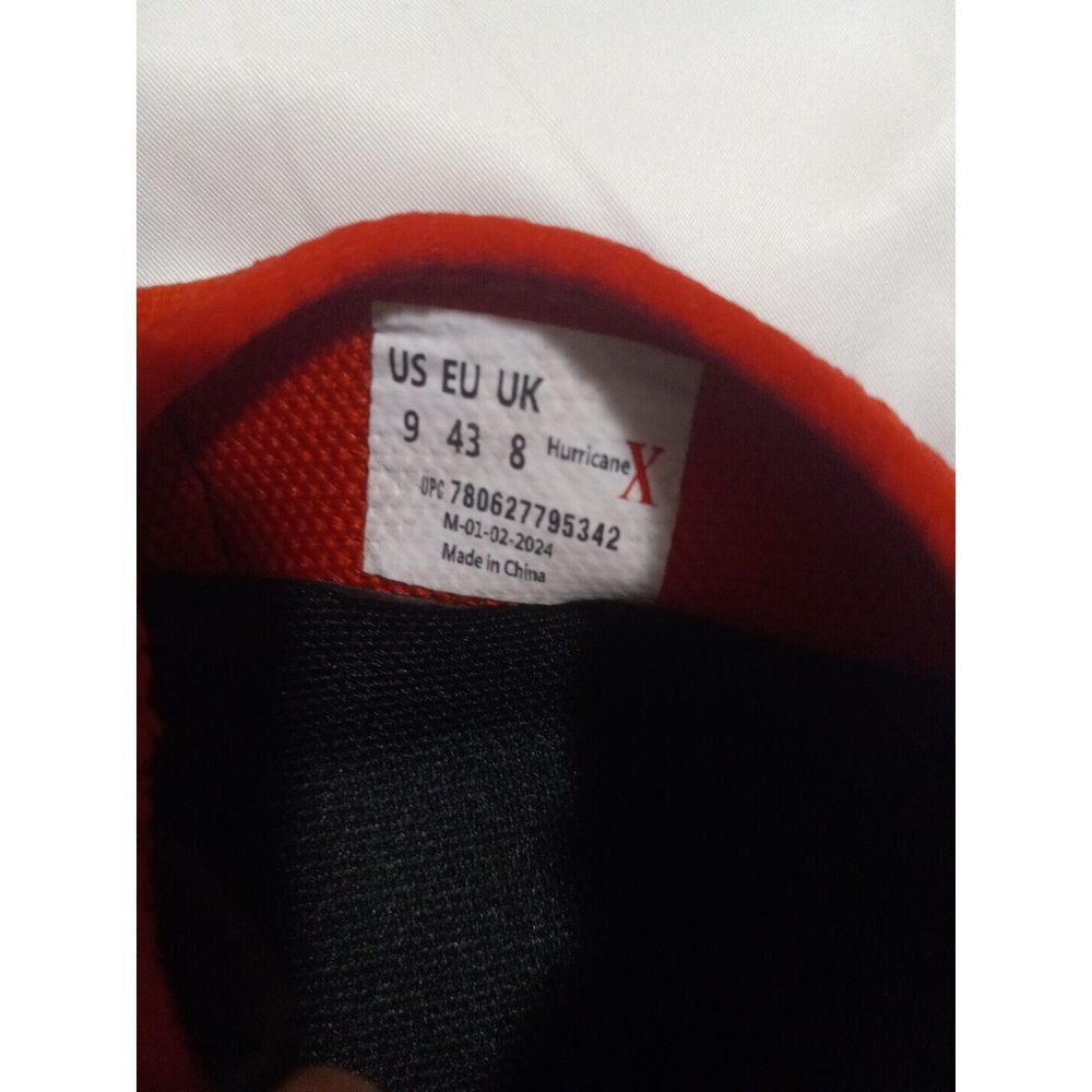 Size‎ 9 Hurricane X Men's Gym/Boxer Weighlifting Performance Comfort  Red Shoes - Picture 12 of 16